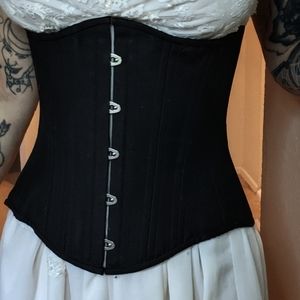 Timeless Trends black under bust corset, size 22